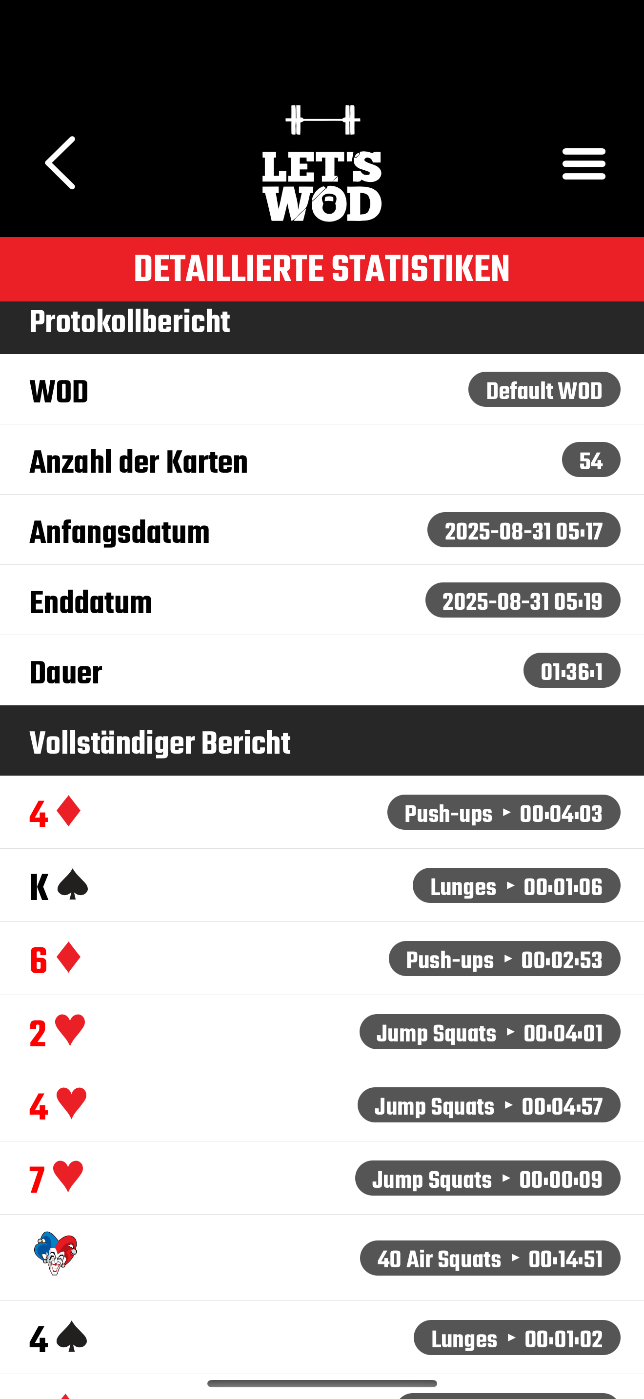 Übertriff deine Bestleistung