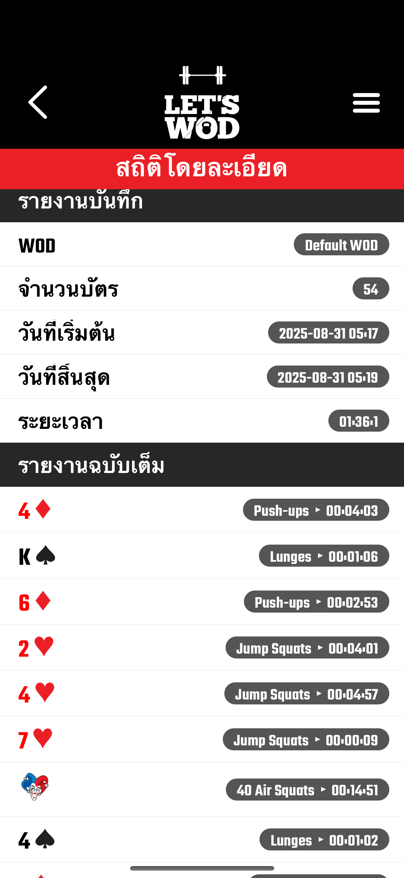 ทำลายสถิติส่วนตัวของคุณ